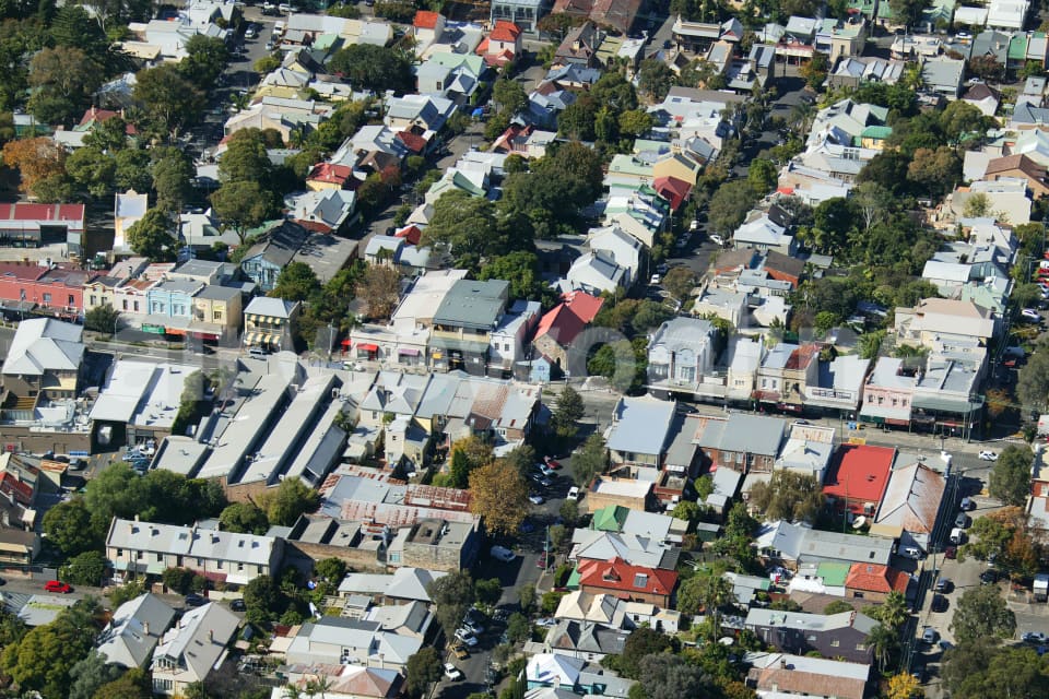 Aerial Image of Darling St, Rozelle