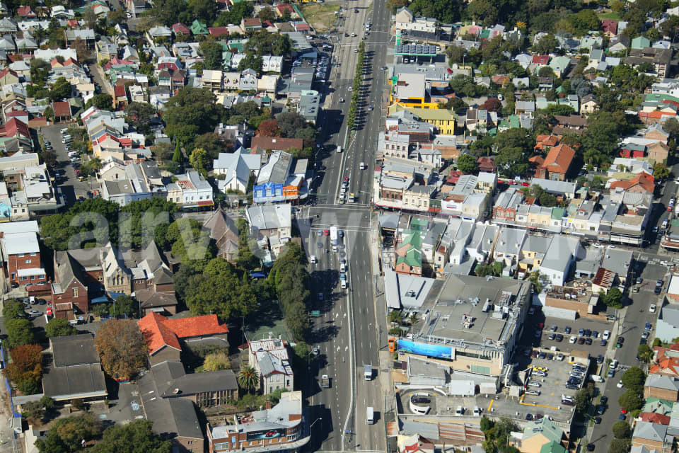 Aerial Image of Victoria Road Meets Darling Street