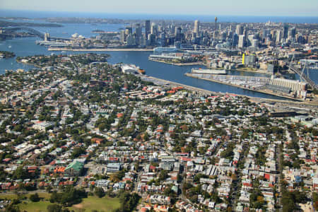 Aerial Image of ROZELLE TO SYDNEY