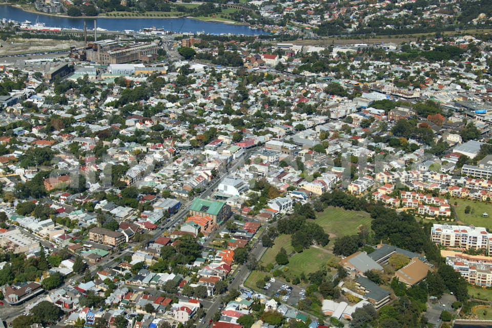 Aerial Image of Rozelle, NSW