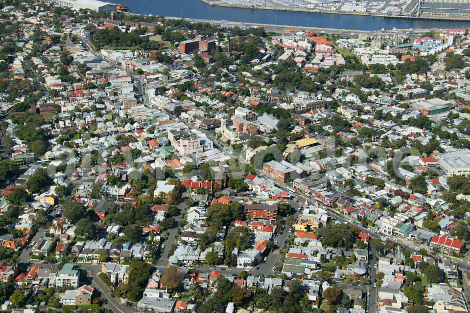 Aerial Image of Darling St, Balmain NSW