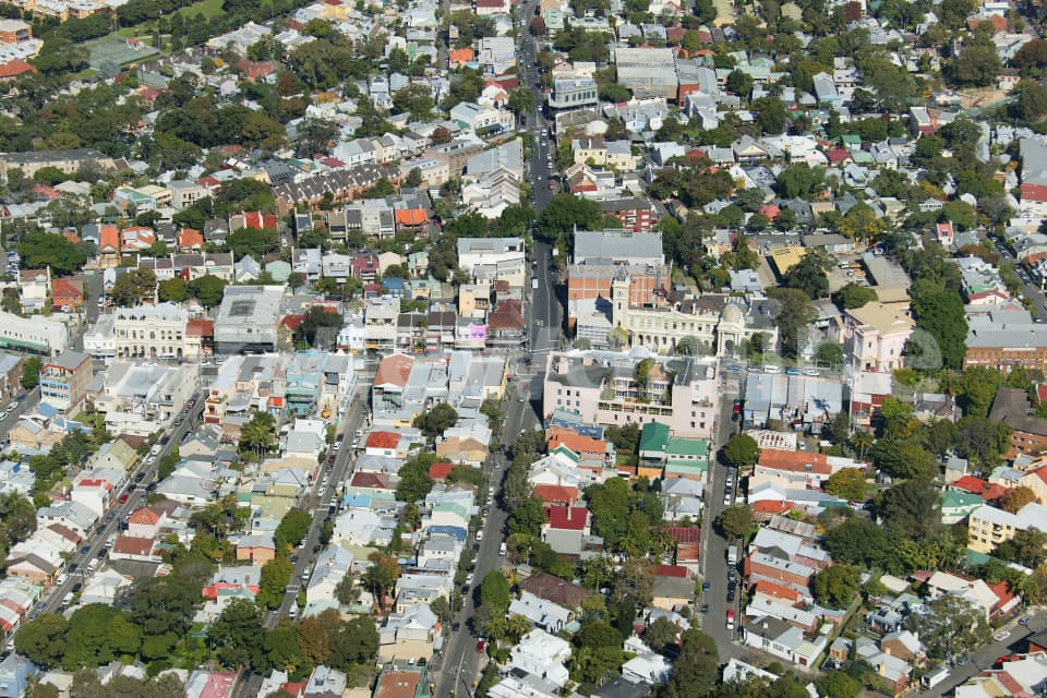 Aerial Image of Balmain Intersection