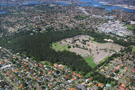 Aerial Image of FIELD OF MARS RESERVE, SYDNEY