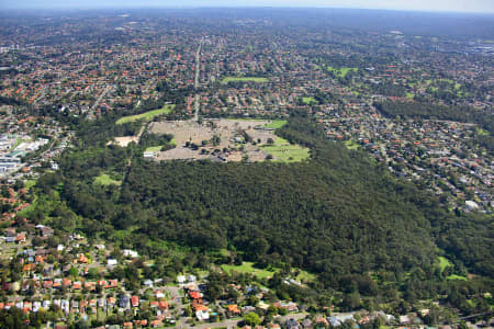 Aerial Image of FIELD OF MARS RESERVE, SYDNEY