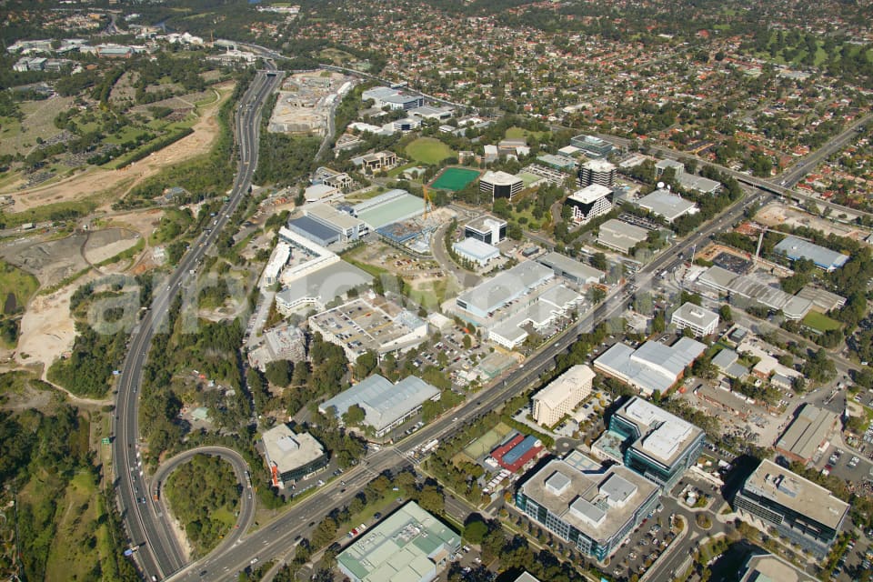 Aerial Image of Macquarie Park, North Ryde NSW