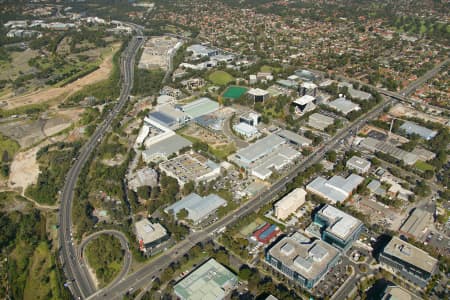 Aerial Image of MACQUARIE PARK, NORTH RYDE NSW