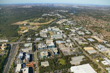 Aerial Image of NORTH RYDE