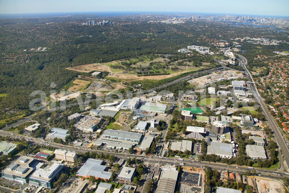 Aerial Image of Macquarie Park, Sydney