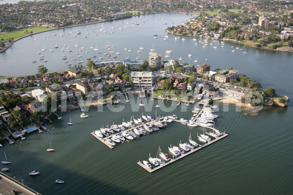 Aerial Image of Five Dock Point, Drummoyne NSW