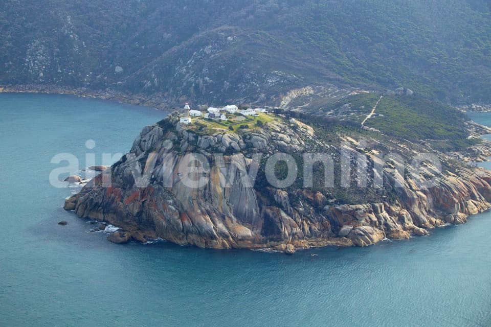 Aerial Image of Wilsons Promontory Lighthouse