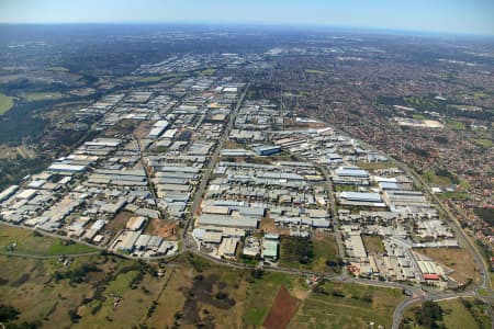 Aerial Image of WETHERILL PARK TO SYDNEY CBD