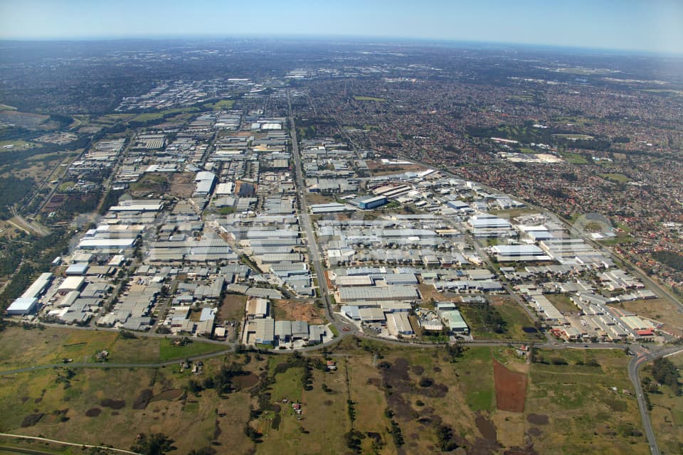 Aerial Image of Wetherill Park to Sydney