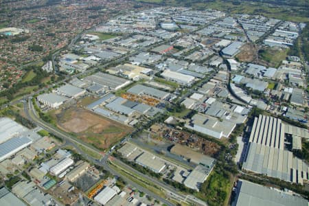 Aerial Image of WETHERILL PARK INDUSTRIAL AREA