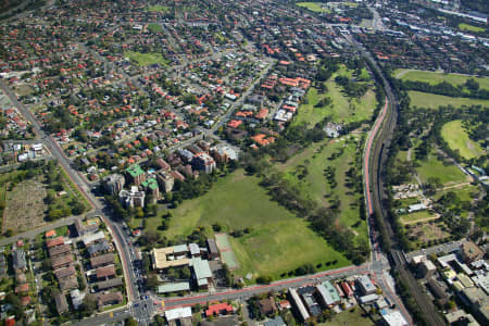 Aerial Image of WESTMEAD AND MAYS HILL, NSW