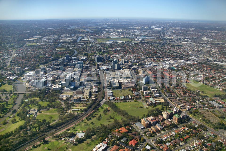 Aerial Image of Westmead to Sydney