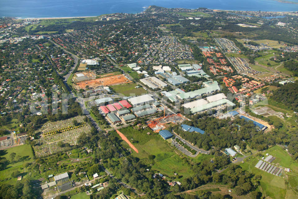 Aerial Image of Mona Vale industrial area