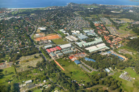 Aerial Image of MONA VALE INDUSTRIAL AREA