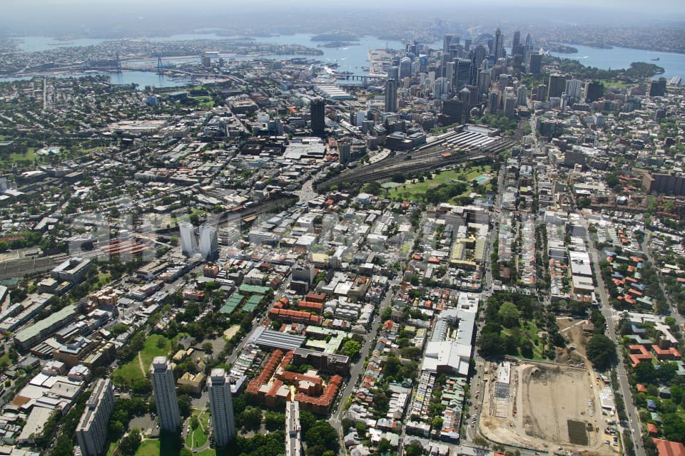 Aerial Image of Redfern, Sydney