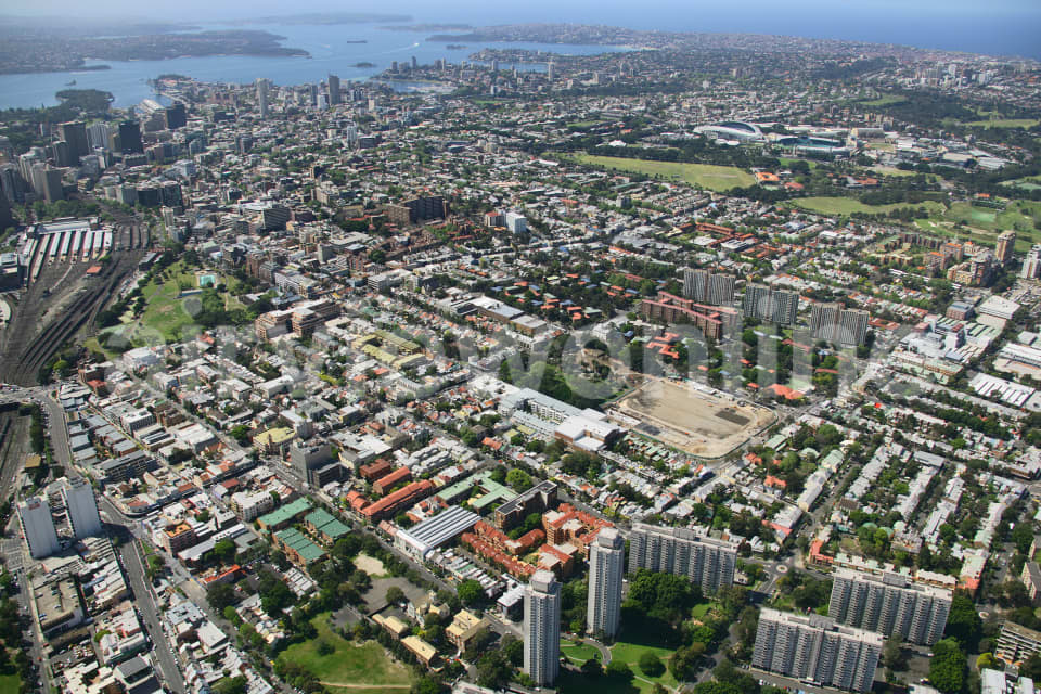 Aerial Image of Redfern to Vaucluse