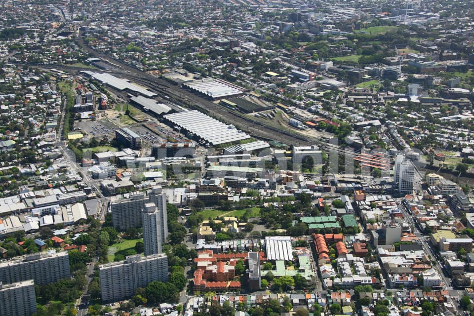 Aerial Image of Redfern and Eveleigh