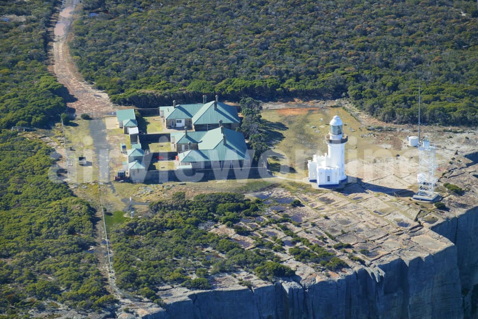 Aerial Image of Point Perpendicular Lighthouse