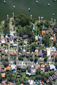 Aerial Image of VERTICAL VIEW OF CONNELLS POINT HOMES