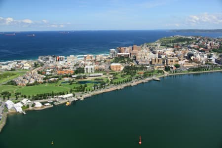 Aerial Image of NEWCASTLE EAST NSW