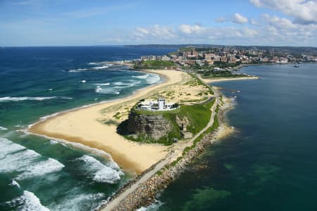 Aerial Image of NOBBYS HEAD, NEWCASTLE NSW