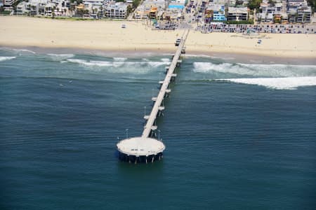 Aerial Image of VENICE FISHING PIER CALIFORNIA
