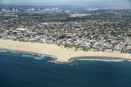 Aerial Image of VENICE BEACH CALIFORNIA