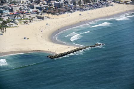 Aerial Image of VENICE BEACH, CALIFORNIA