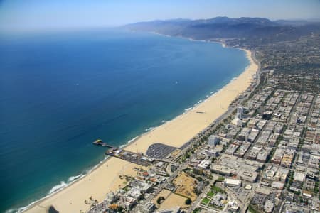 Aerial Image of SANTA MONICA CALIFORNIA