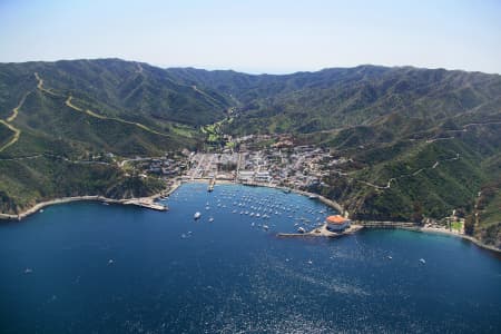 Aerial Image of AVALON, SANTA CATALINA ISLAND CALIFORNIA