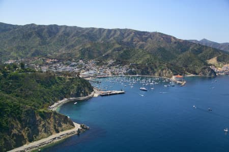 Aerial Image of AVALON SANTA CATALINA CALIFORNIA