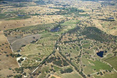 Aerial Image of VINEYARDS IN THE BAROSSA