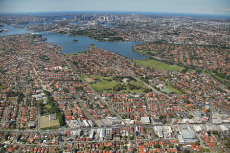 Aerial Image of FIVE DOCK TO SYDNEY CBD