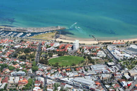 Aerial Image of ST KILDA, VIC