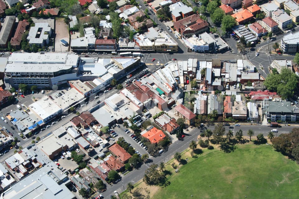 Aerial Image of St Kilda, Victoria