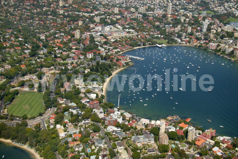 Aerial Image of Point Piper and Double Bay