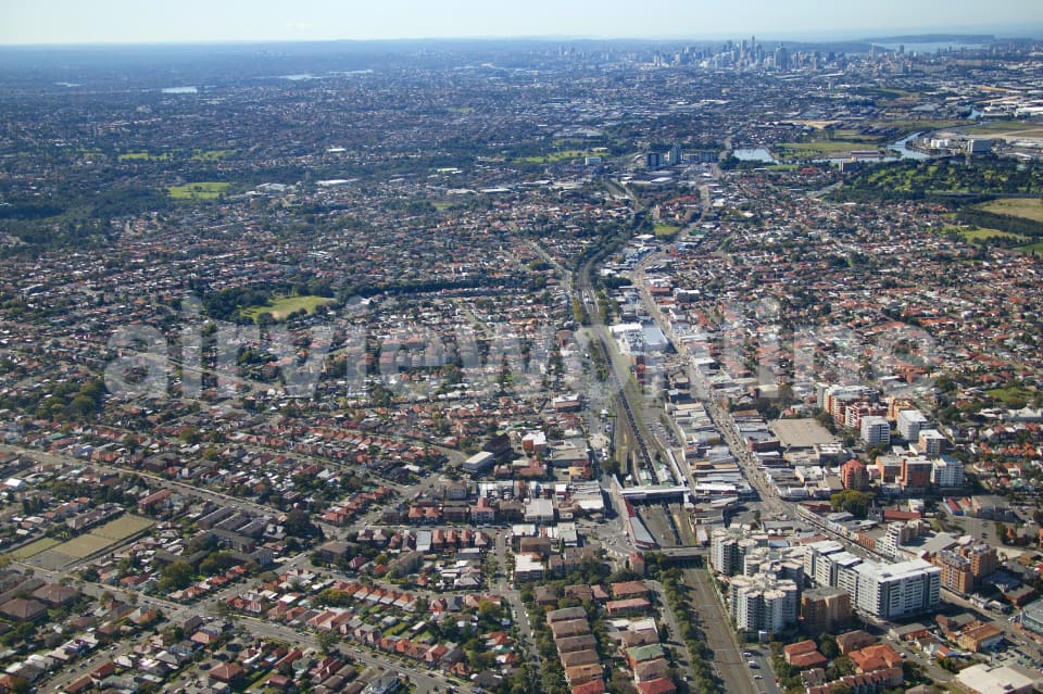 Aerial Image of Bexley and Rockdale to Sydney