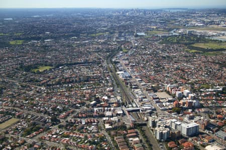 Aerial Image of ROCKDALE AND BANKSIA TO SYDNEY CITY