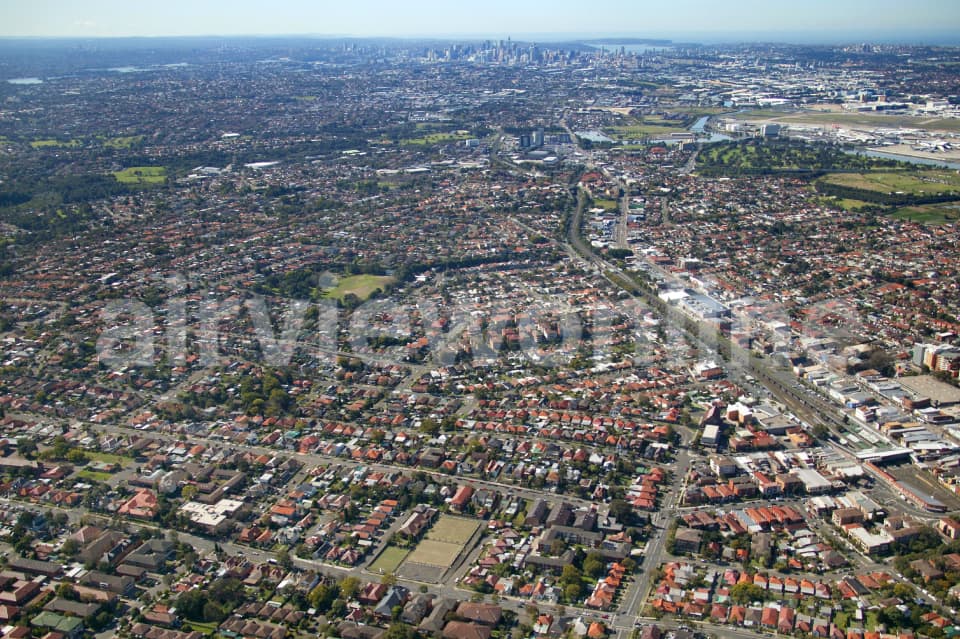 Aerial Image of Bexley and Rockdale, NSW