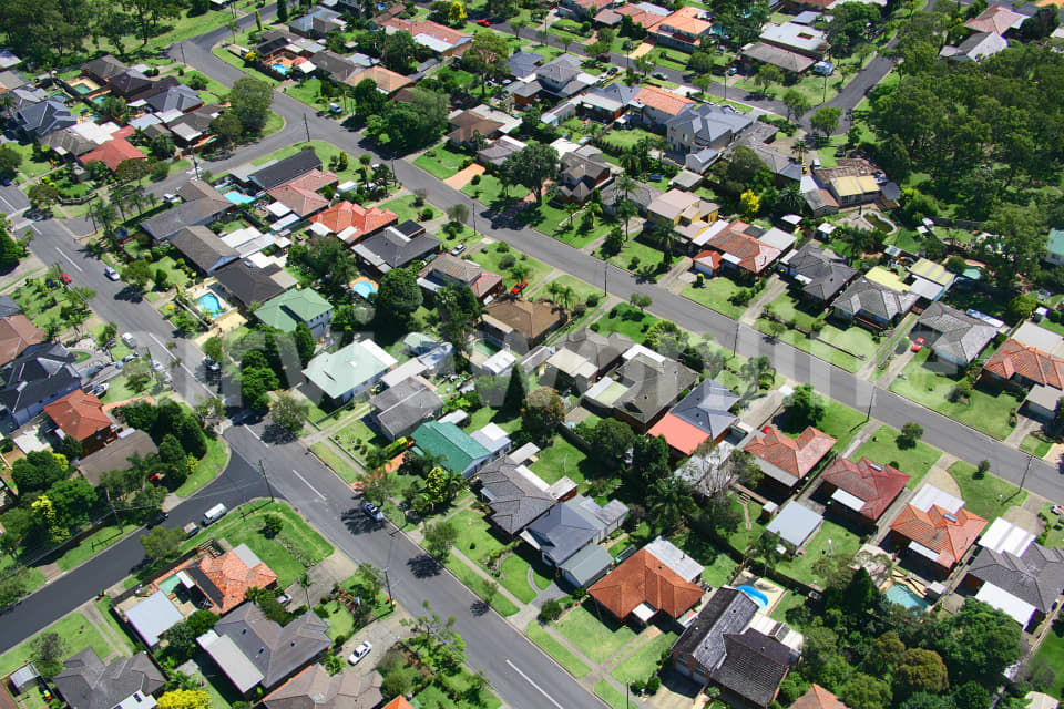 Aerial Image of Sydney Suburban