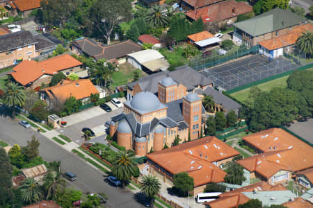 Aerial Image of SUBURBAN CHURCH