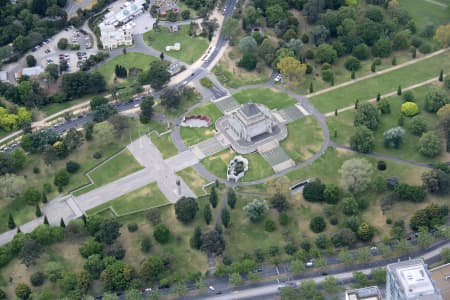 Aerial Image of SHRINE OF REMEMBRANCE, MELBOURNE