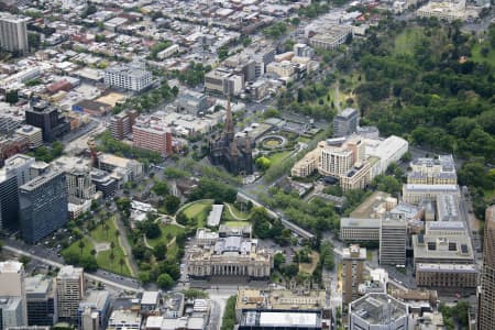 Aerial Image of PARLIAMENT HOUSE, MELBOURNE