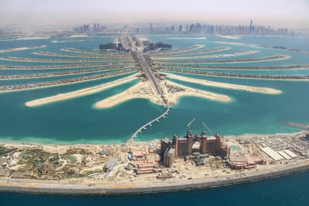 Aerial Image of PALM JUMEIRAH, DUBAI UAE