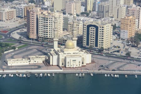 Aerial Image of SHARJAH CORNICHE MOSQUE