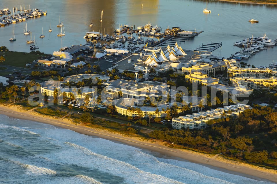 Aerial Image of Southport Sheraton Grand Mirage Resort