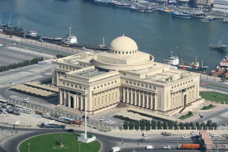 Aerial Image of SHARJAH CUSTOMS, AL MINA SQUARE, SHARJAH